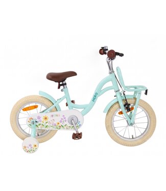 2Cycle 2Cycle Spring 14 inch kinderfiets (3 tot 5 jaar) voor meisjes pastel-groen