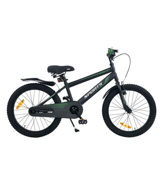 2Cycle 2Cycle Sports kinderfiets 20 inch (6 tot 8 jaar) voor jongens zwart