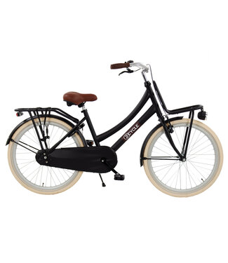 2Cycle 2Cycle Premium Transportfiets 3-Speed kinderfiets 24 inch (8 tot 10 jaar) voor Meisjes Zwart
