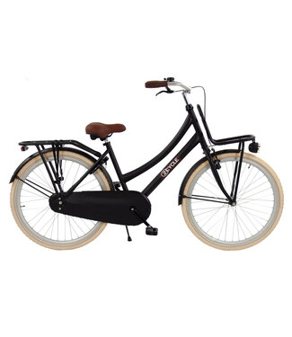 2Cycle 2Cycle Premium Transportfiets kinderfiets 26 inch (10 tot 12 jaar) voor Meisjes Zwart