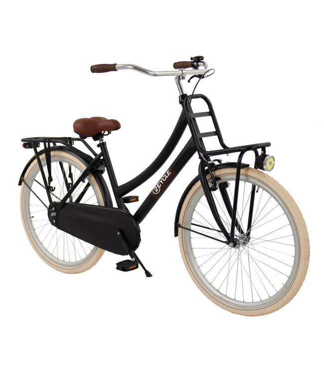 2Cycle Premium Transportfiets 3-Speed kinderfiets 26 inch (10 tot 12 jaar) voor Meisjes Zwart