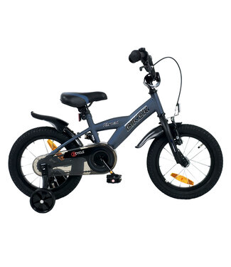 2Cycle 2Cycle Biker kinderfiets 14 inch (3 tot 5 jaar) voor jongens Blauw