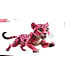 2Cycle Roze Panter - 18 inch (5 tot 7 jaar) - Kinderfiets - Roze - 2e