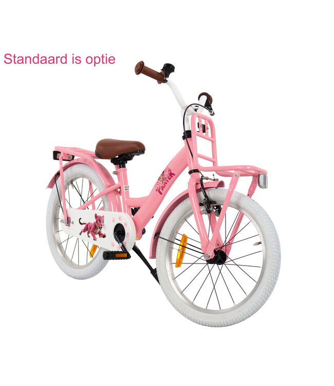 2Cycle Roze Panter - 18 inch (5 tot 7 jaar) - Kinderfiets - Roze - 2e