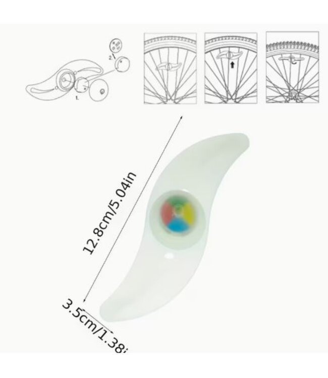 LED Spaakverlichting Multi-Color