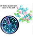 Spaak-kralen 35 delig - Fluoriserend - Multi-Color