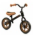 2Cycle Loopfiets - Zwart-Bruin - Balance bike - Speelgoed