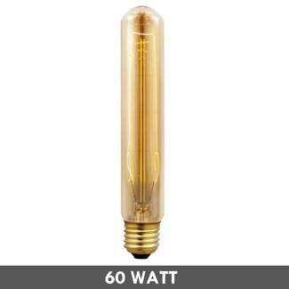 Kooldraadlamp buis 60 Watt helder E27