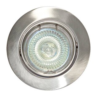 inbouwspot rond kantelbaar staal