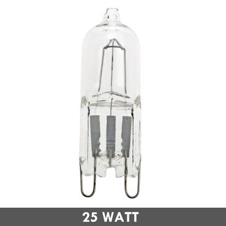 G9 steeklampje 230 Volt 25 Watt helder