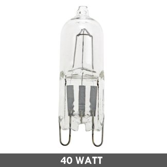 G9 steeklampje 230 Volt 40 Watt helder