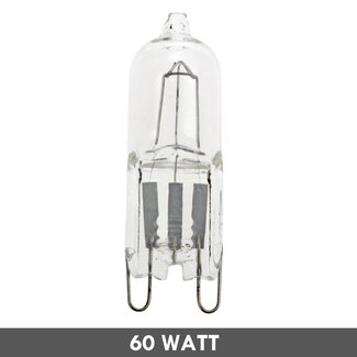 G9 steeklampje 230 Volt 60 Watt helder