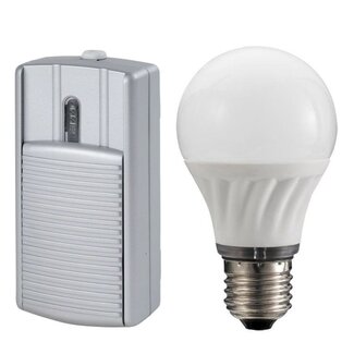 LED vloerdimmer met 7 Watt LED lamp warm wit