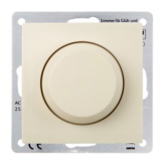 Gloeilamp en halogeendimmer 25-200 Watt geschik voor Jung AS500