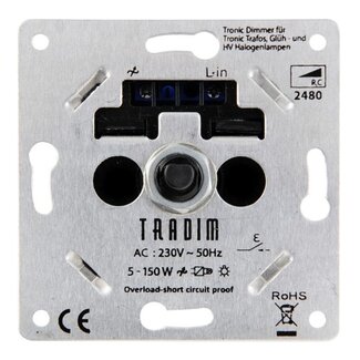 Tradim 2480EXOP LED dimmer 5-150 Watt