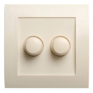 LED duo dimmer 2x 5-75 Watt