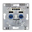 Tradim 2482EXOP LED duo dimmer 2x 5-75 Watt