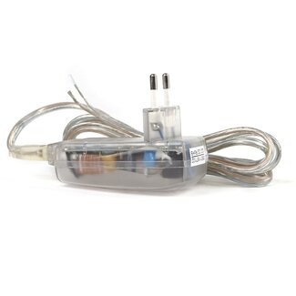 Kaoyi KP60 stekkertransformator 20-60 Watt transparant