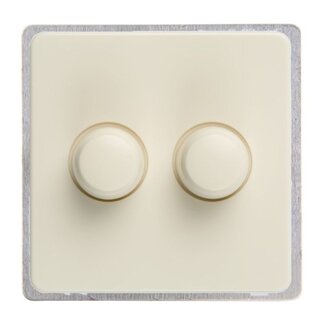 Duo dimmer 2x 25-200 Watt geschikt voor Peha