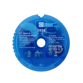 Kaoyi KTB-60 halogeentransformator rond 20-60 Watt