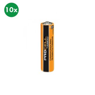 Duracell Procell Alkaline AAA (LR03) batterij 10x