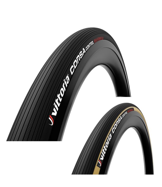 Vittoria Corsa Control Graphene 2.0 Racer Foldedæk Brun/Sort