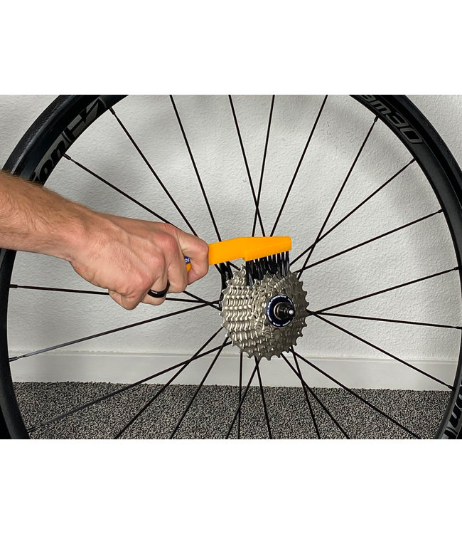 Luksus cykelrensebørste sæt med 8 stk. inkl. kæderenser