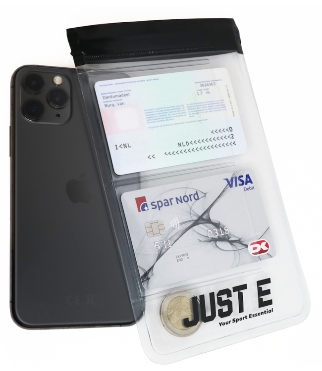 Just-E Just-E Smartphone Sport Cover | Vandtæt telefonetui | Cykling | Løb