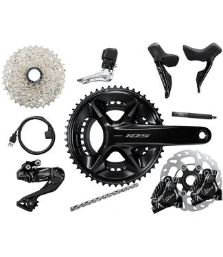 SHIMANO Shimano 105 R7170 Di2 Disc 12 speed Geargruppe