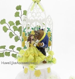 Disney Disney Belle en het Beest bruidstaart topper