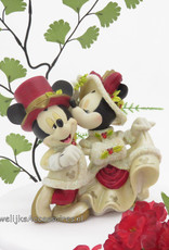 Disney Disney Mickey en Minnie "Mistletoe Kiss" bruidstaart topper