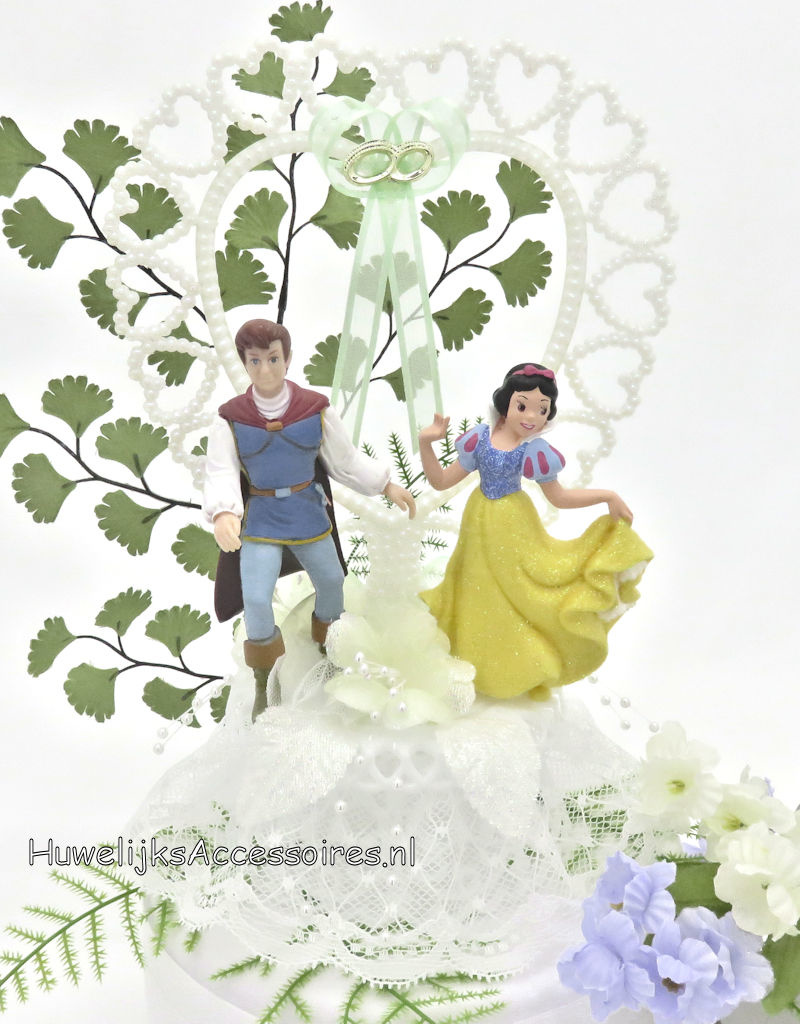 Disney Disney bruidstaart topper Sneeuwwitje en Prins charming