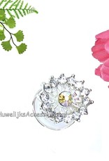 Luxe set van 6 strass curlies voor vele gelegenheden