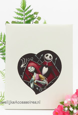 Disney Jack Skellington en Sally bruiloft receptie gastenboek
