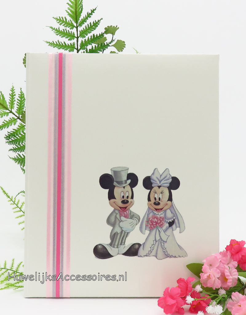 Disney Prachtige gastenboek met Mickey en Minnie Mouse