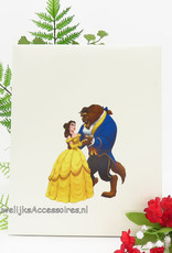 Disney Belle en het Beest bruiloft gastenboek