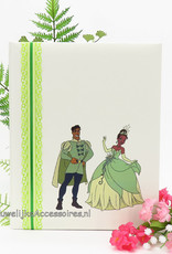 Disney Prinses Tiana en Prins Naveen bruiloft gastenboek