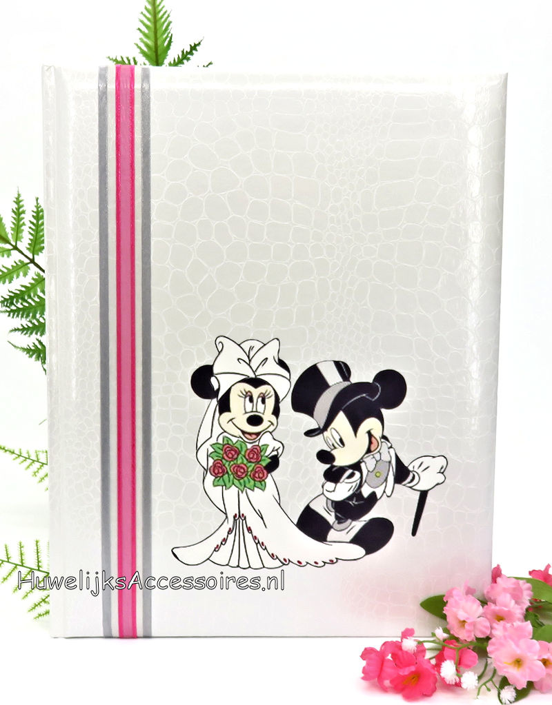Disney Zeer mooie gastenboek met Mickey en Minnie Mouse