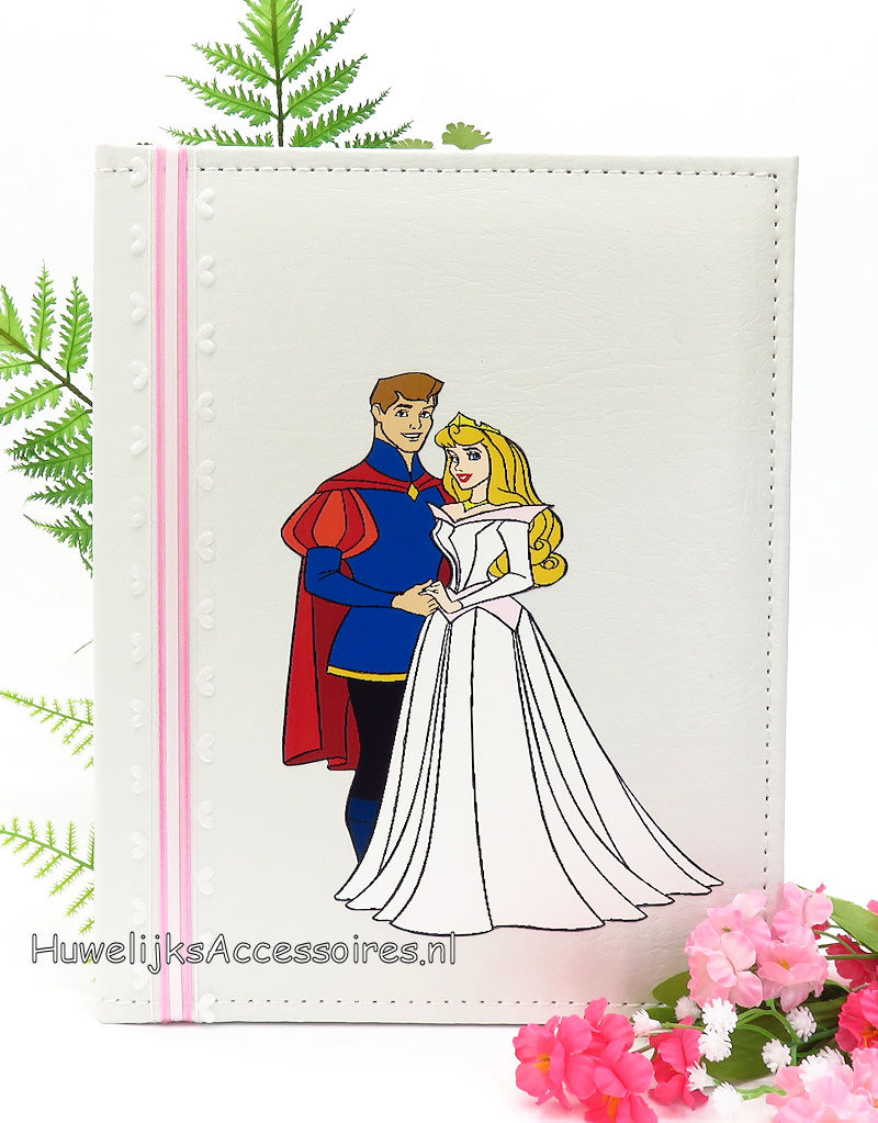 Disney Gastenboek met Prinses Aurora en Prins Philip