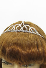 Prachtige bruidstiara met talloze strass stenen