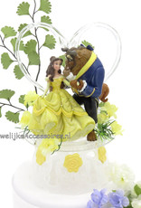 Disney Schitterende Disney taarttopper met Belle en het Beest