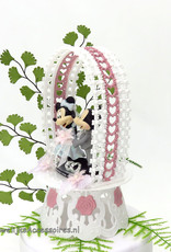 Disney Disney Mickey en Minnie huwelijk taarttopper