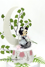 Disney Romantische Disney Mickey & Minnie bruidstaart topper