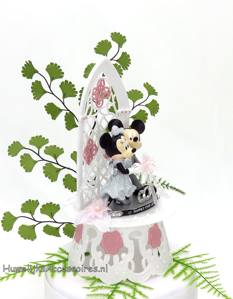 Disney Prachtige Disney taarttopper met Mickey en Minnie