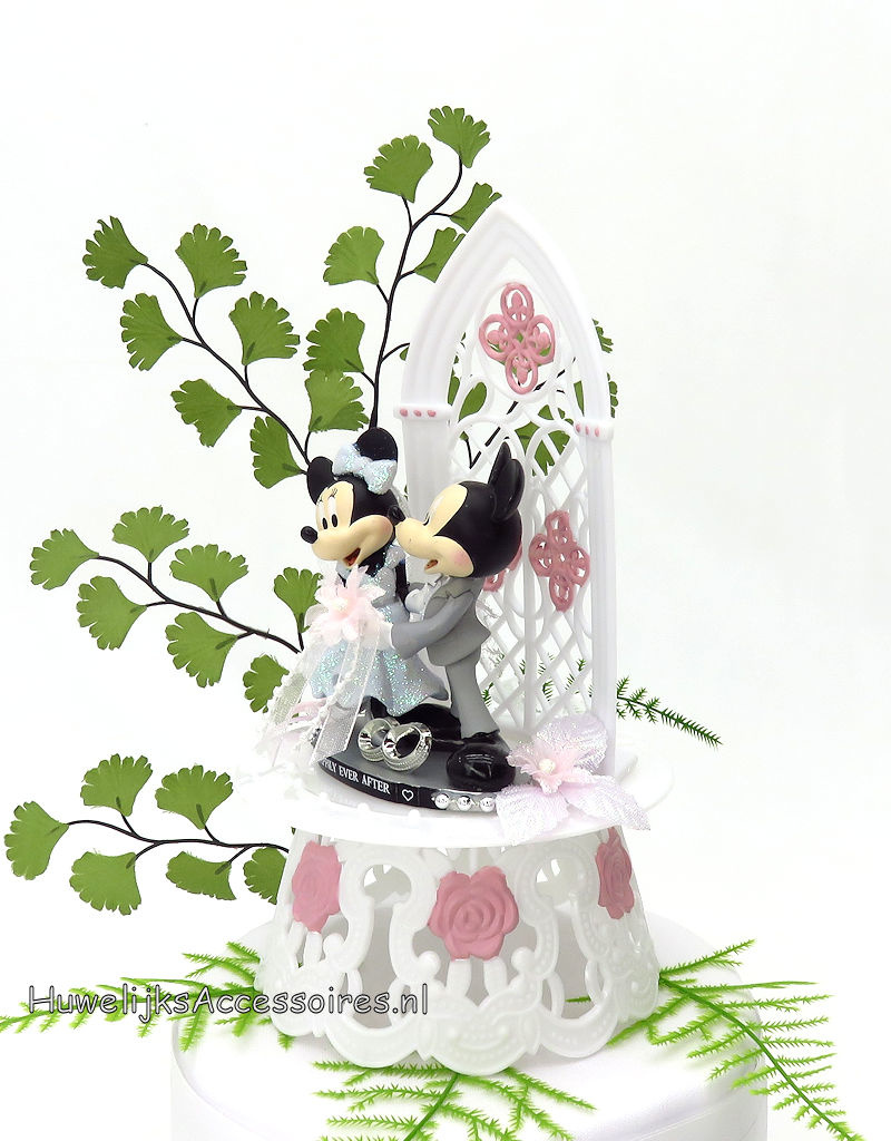 Disney Prachtige Disney taarttopper met Mickey en Minnie