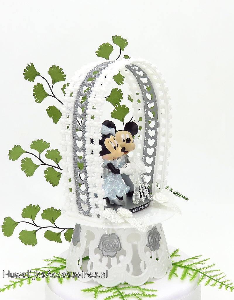 Disney Disney Mickey en Minnie bruiloft taarttopper