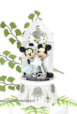 Disney Prachtige Disney bruidstaart topper Mickey en Minnie