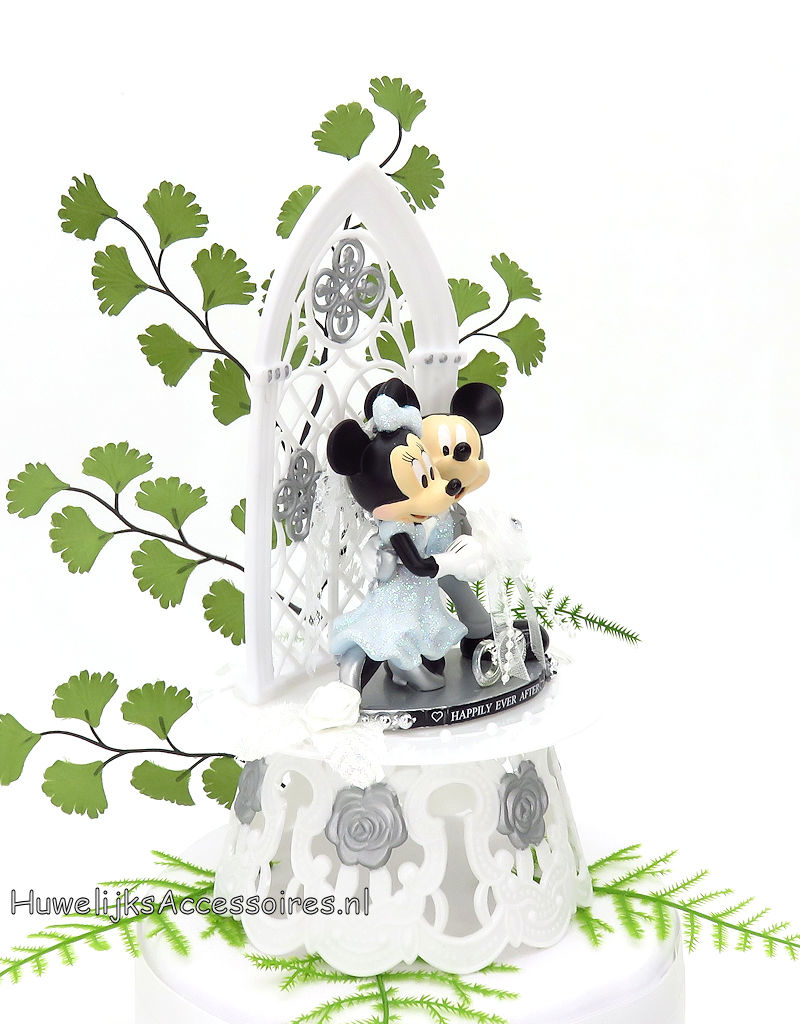 Disney Prachtige Disney bruidstaart topper Mickey en Minnie