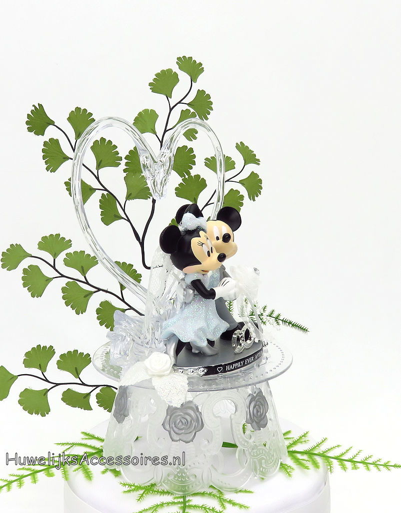 Disney Super mooie Disney Mickey en Minnie bruiloft taarttopper