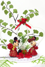 Disney Hong Kong Mickey en Minnie disney bruidstaart topper